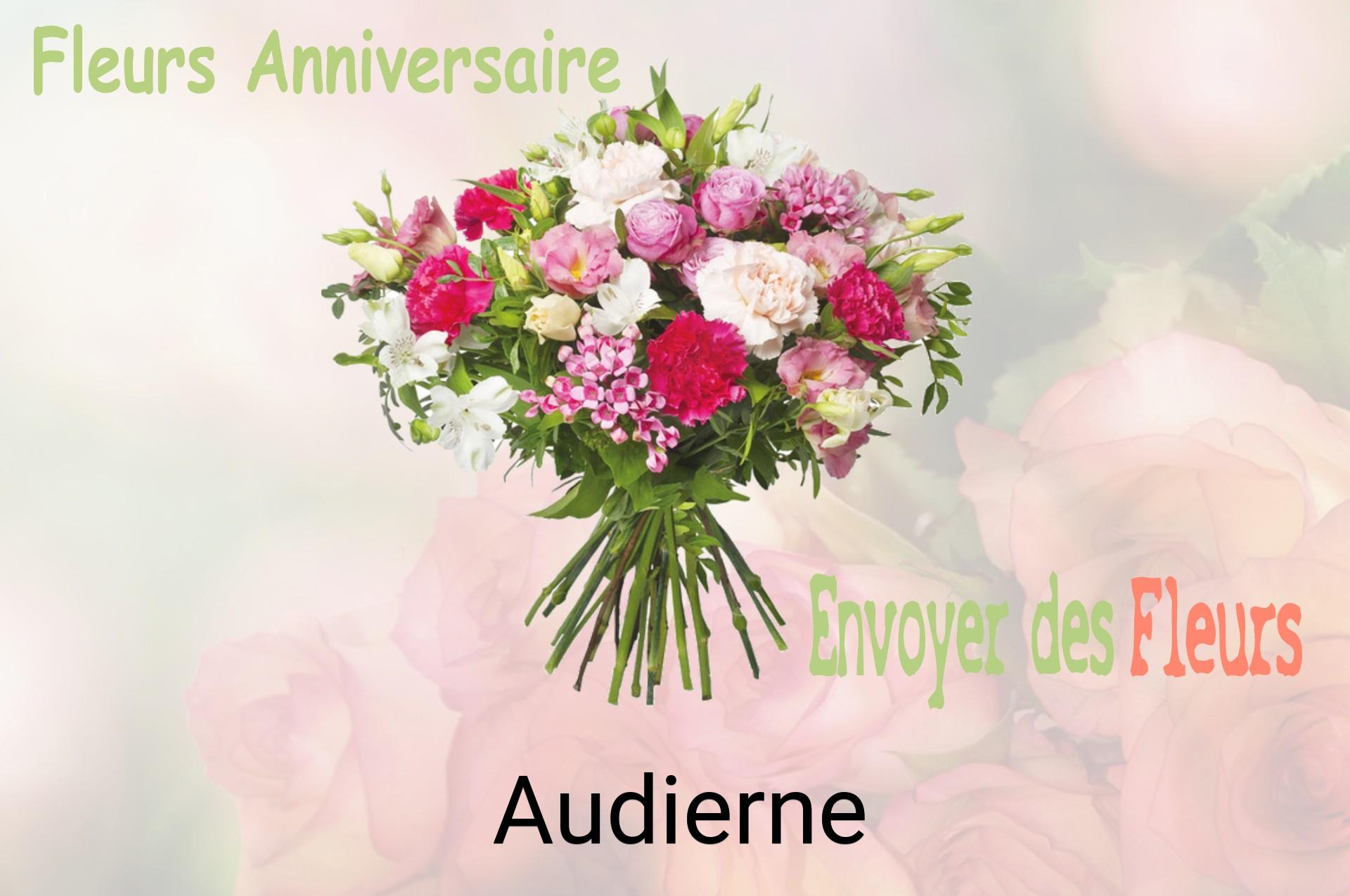 Bouquet de fleurs d’anniversaire livré à Audierne